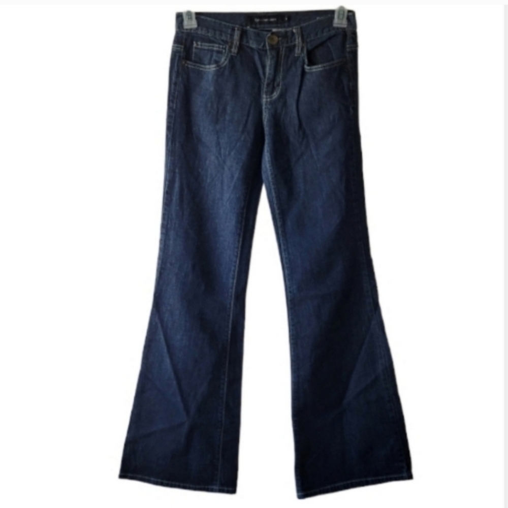 CALVIN KLEIN Jeans Wide Leg Flare Blue Jeans Size 2